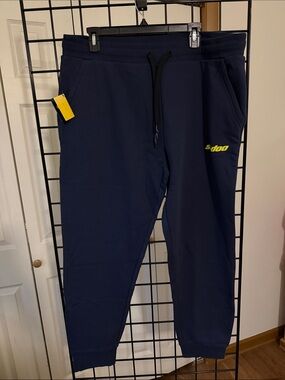 Ski-Doo Men's Navy Blue Jogger Sweatpants